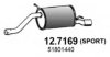 ASSO 12.7169 End Silencer